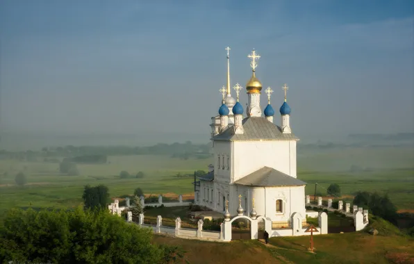 Summer, Tula oblast, Photographer Agoranov Alex, Church of the assumption of the blessed virgin Mary