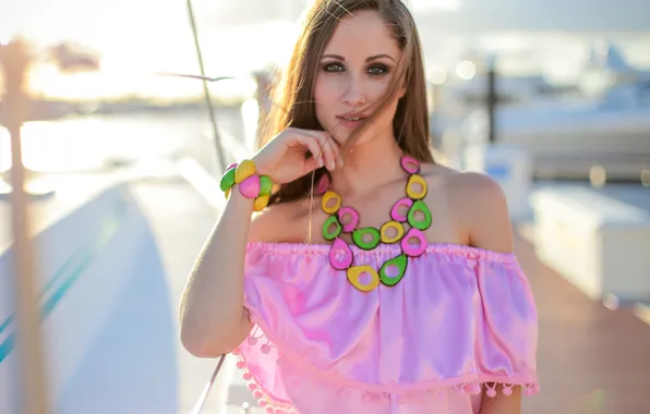 Picture summer, look, girl, face