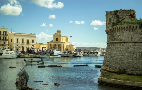 Picture Yachts, Promenade, Italy, Italy, Italia, Apulia, Lecce, Gallipoli