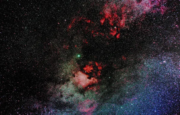 Picture stars, nebula, the universe