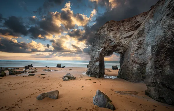 Picture sea, rocks, shore