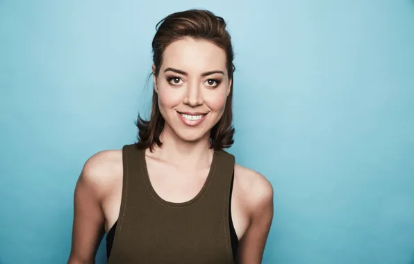 Download wallpapers Aubrey Plaza American actress portrait smile  beautiful woman for desktop with resolution 1920x1200 High Quality HD  pictures wallpapers