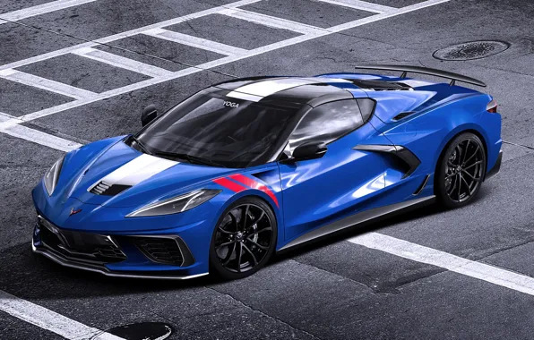 Picture car, machine, auto, rendering, Chevrolet, Chevy, Grand Sport, Sportcar