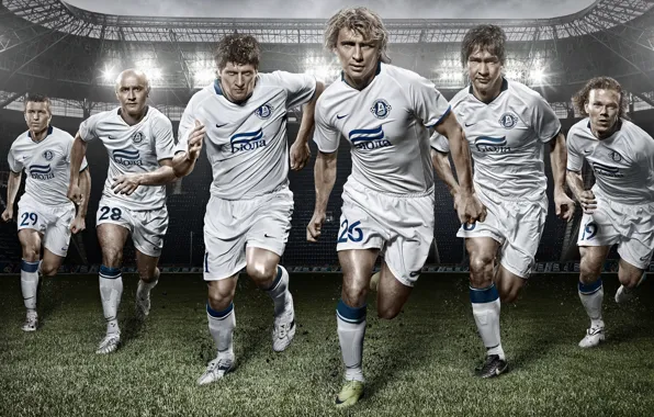 Picture the sky, lawn, team, Biola, Dnepr