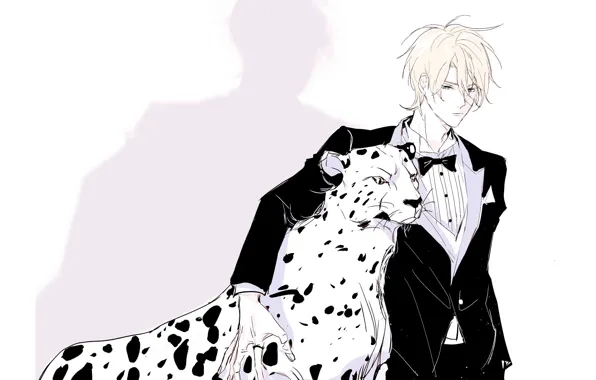 Cheetah, guy, Banana Fish