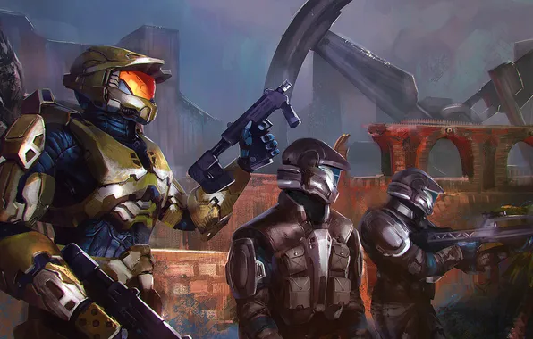 Halo, master chief, spartan 117