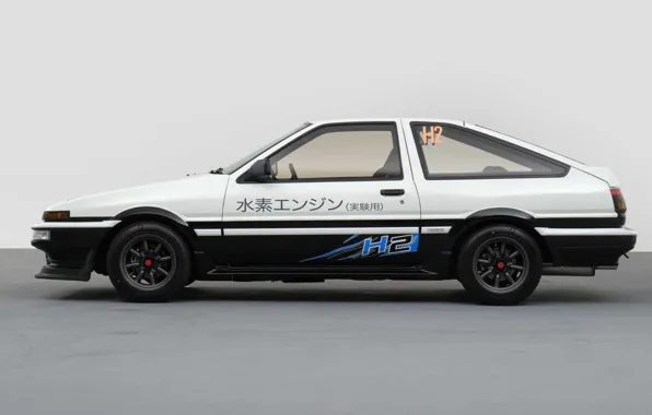 Toyota, side view, Toyota, show car, 2023, Toyota AE86 H2