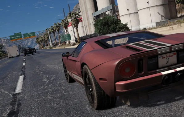 Ford GT, Grand Theft Auto V, GTA V