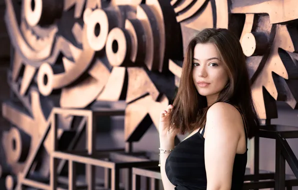 Look, girl, portrait