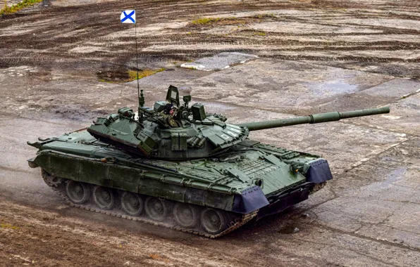 Tank, exercises, T-80БВМ