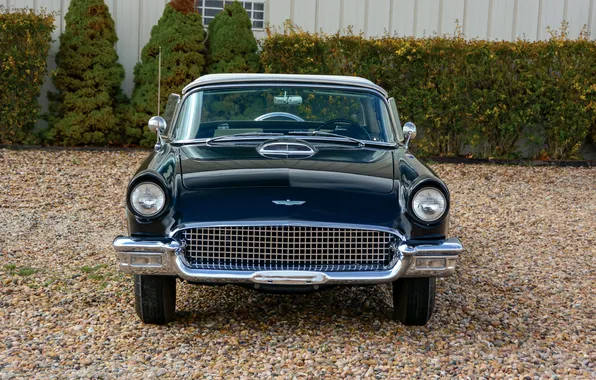 Ford, Ford, 1957, retro cars, Thunderbird, retro cars, Ford Thunderbird E-Code, E-Code