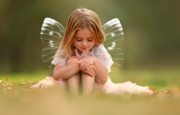 Picture fairy, girl, wings