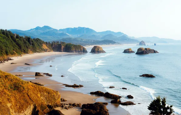 Picture coast, Coast, Ecola State Park, Ecola State Park