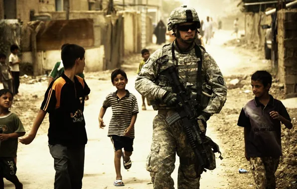 Picture children, war, Soldiers, uniforms