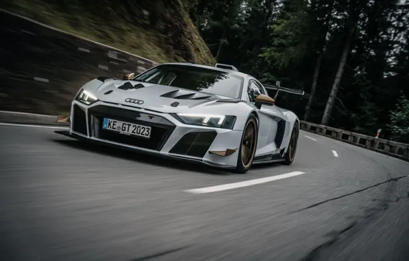 Audi, road, speed, R8, ABT XGT, ABT Audi R8