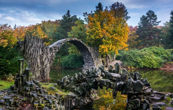 Nature, stones, arch