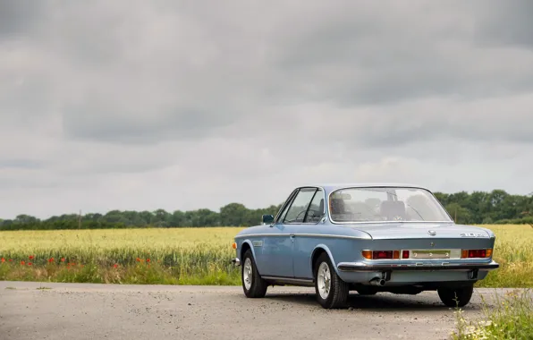 Road, BMW, Bumper, 1971, Classic car, BMW 3.0 CSi (E9)