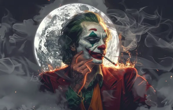 Picture joker, man, unconventional