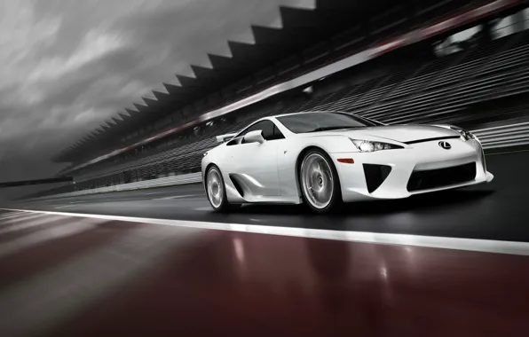 Car, Lexus, speed, LFA, Lexus LFA