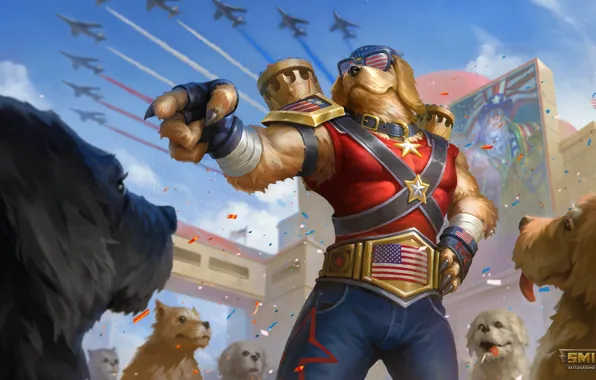 Dogs, dog, Smite, Anubis, the leader