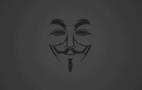 Minimalism, Background, Mask, Anonymous, Anonymous, Guy Fawkes, Granular