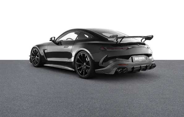 Mercedes, Brabus, AMG, sports coupe, Mercedes-AMG, 2025, Mercedes-AMG GT 63 S E Performance, black body