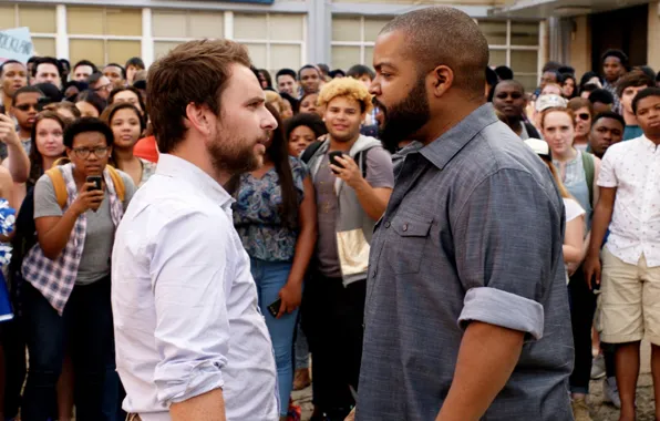 Cinema, Ice Cube, man, fight, movie, film, teacher, Charlie Day