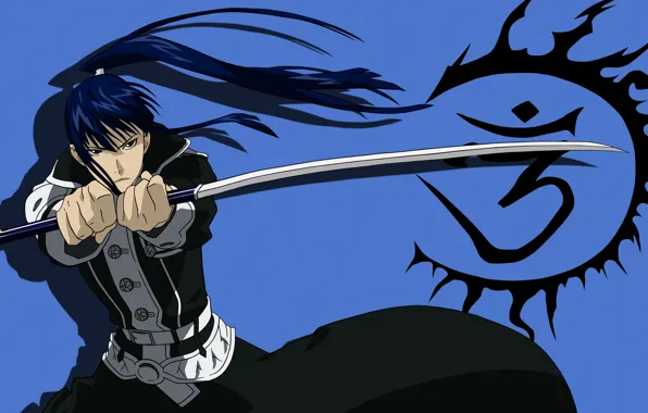 Look, sword, anime, guy, D. Gray-man