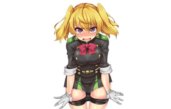Look, girl, embarrassment, Owari no Seraph, The last Seraphim