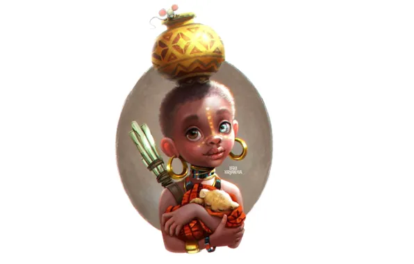 Girl, Toon, Kenya, Lera Kiryakova