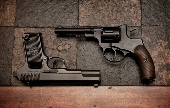 Picture gun, weapons, revolver, revolver