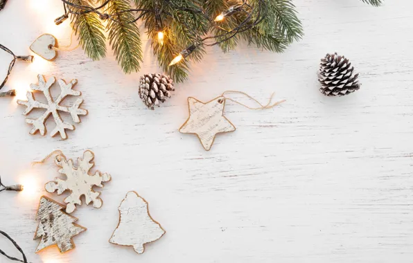 New Year, Christmas, Christmas, wood, New Year, decoration, Happy, Merry