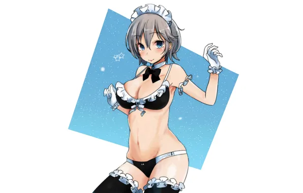 Girl, sexy, lingerie, pantsu, Anastasia, bra, cleavage, panties