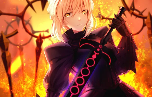 Girl, the saber, Saber Age, Fate / Grand Order, The destiny of a great campaign