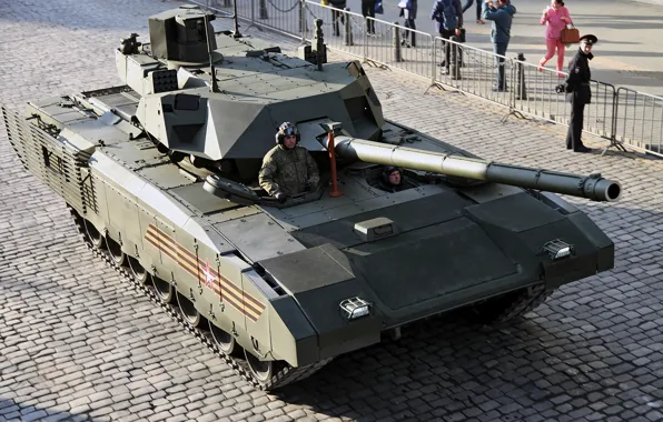 Moscow, Tank, Victory Parade, May 9, Armata, Rehearsal