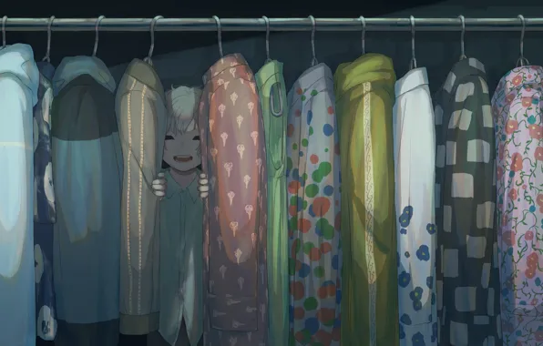Smile, clothing, girl, wardrobe