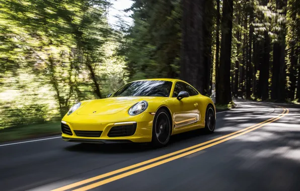 Speed, 911, Porsche, Coupe, 2019, Carrera T