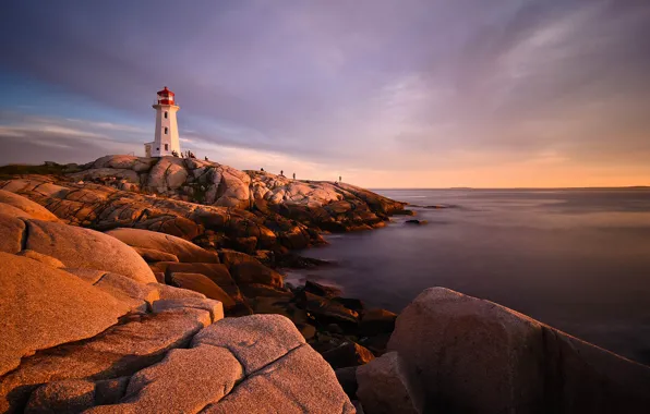 Picture rocks, coast, lighthouse