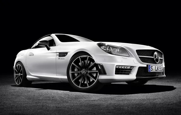 Roadster, Mercedes-Benz, Roadster, black background, Mercedes, AMG, AMG, R172