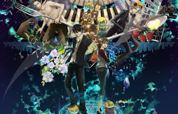 Anime, art, demons, characters, Yondemasuyo Azazel-san, Cause Azazel-San!