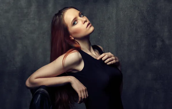 Look, portrait, curl, sponge, Anna, Evgeny Bulatov