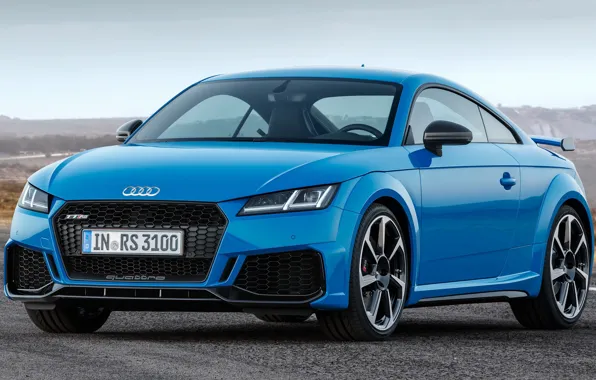 Road, car, machine, the sky, Audi, lights, front, side