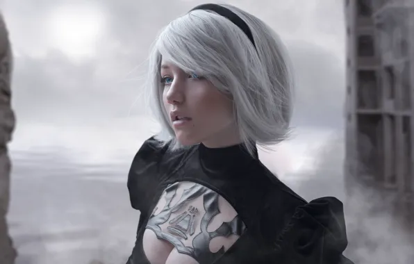 Cosplay, RPG, Nier Automata, based on the game