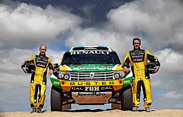 Picture Sand, Auto, Sport, Machine, Race, Renault, Driver, Dakar