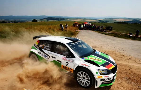 Picture Dust, Rally, Rally, Skoda, Fabia, Skoda