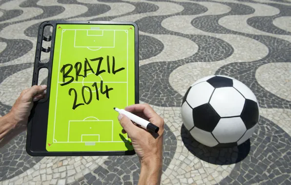 Football, ball, World Cup, Brasil, FIFA, 2014