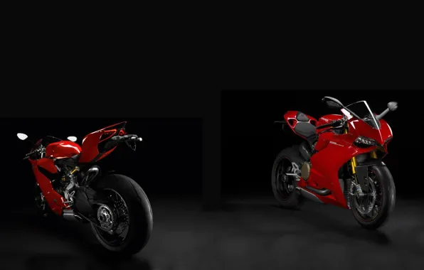 Ducati, double, panigale 1199
