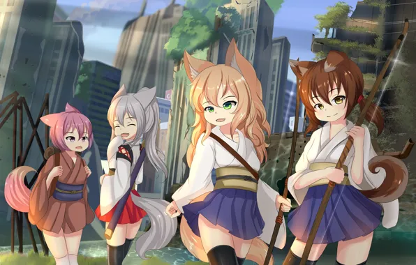 The city, girls, ears, hotel01