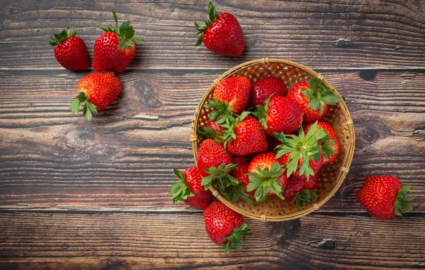 Picture berries, Board, strawberry