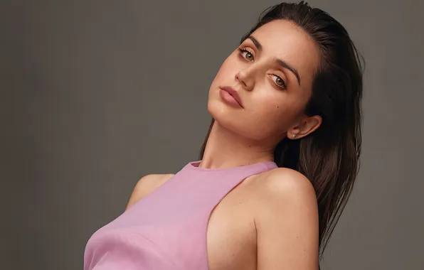 Look, pose, background, portrait, actress, brunette, beauty, photoshoot